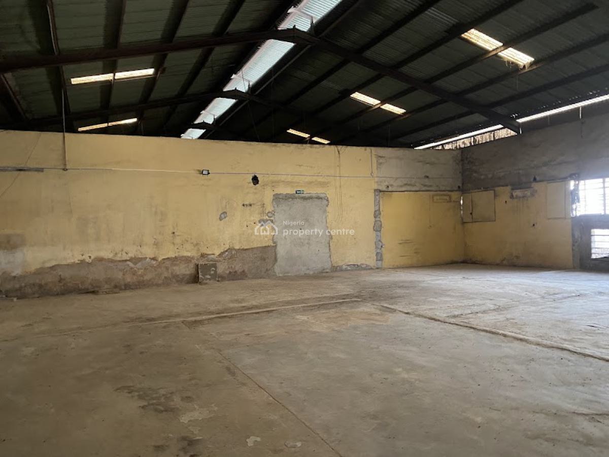 600 Sqm Warehouse with Offices for Storage & Manufacture, Oregun, Ikeja, Lagos, Warehouse for Rent