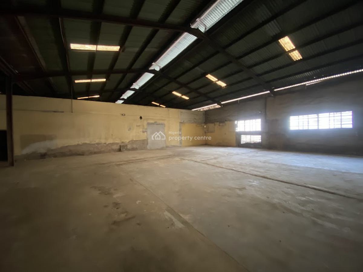 600 Sqm Warehouse with Offices for Storage & Manufacture, Oregun, Ikeja, Lagos, Warehouse for Rent