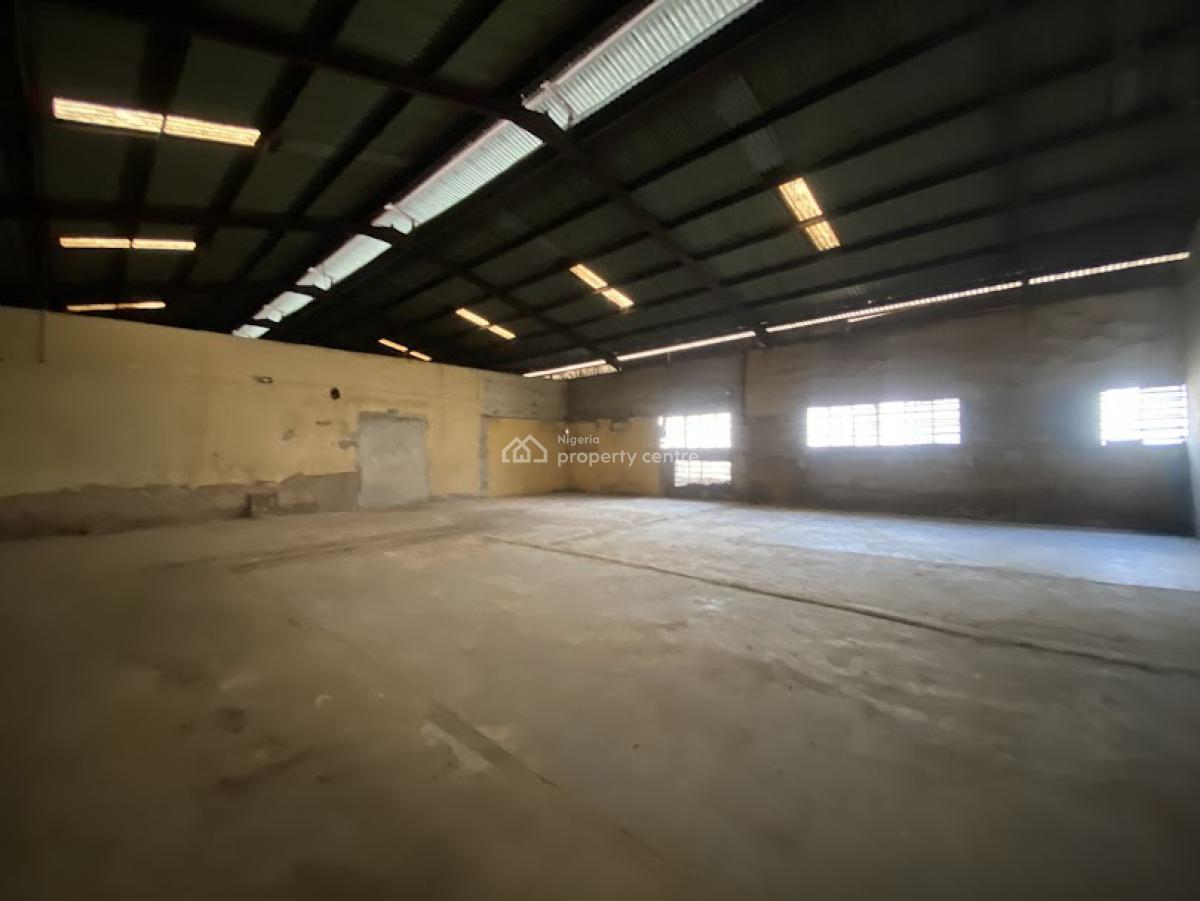 600 Sqm Warehouse with Offices for Storage & Manufacture, Oregun, Ikeja, Lagos, Warehouse for Rent