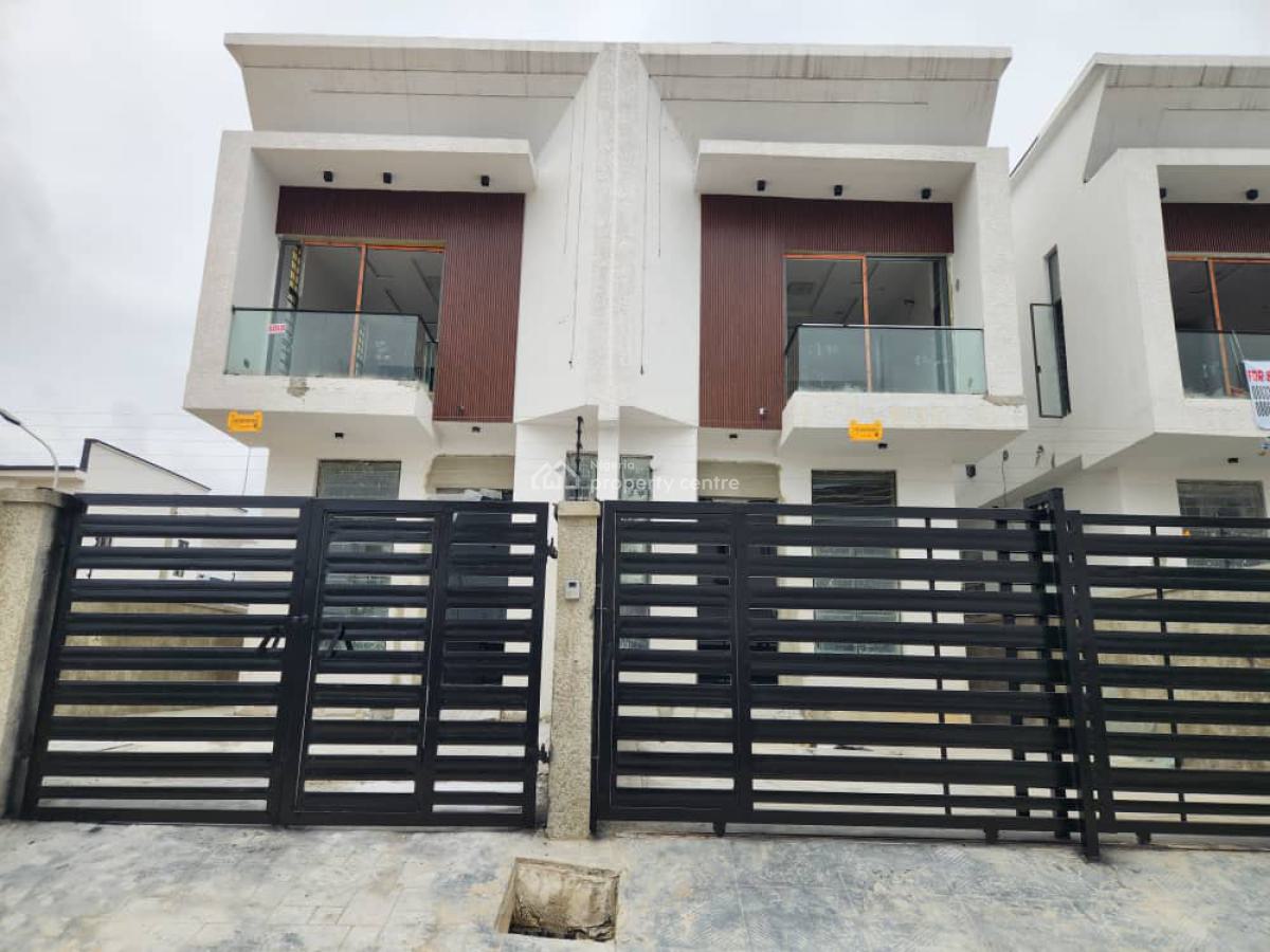 Finished 4 Bed Semi-detached Duplex with Bq️*, Ikota Lekki, Ikota, Lekki, Lagos, Semi-detached Duplex for Sale