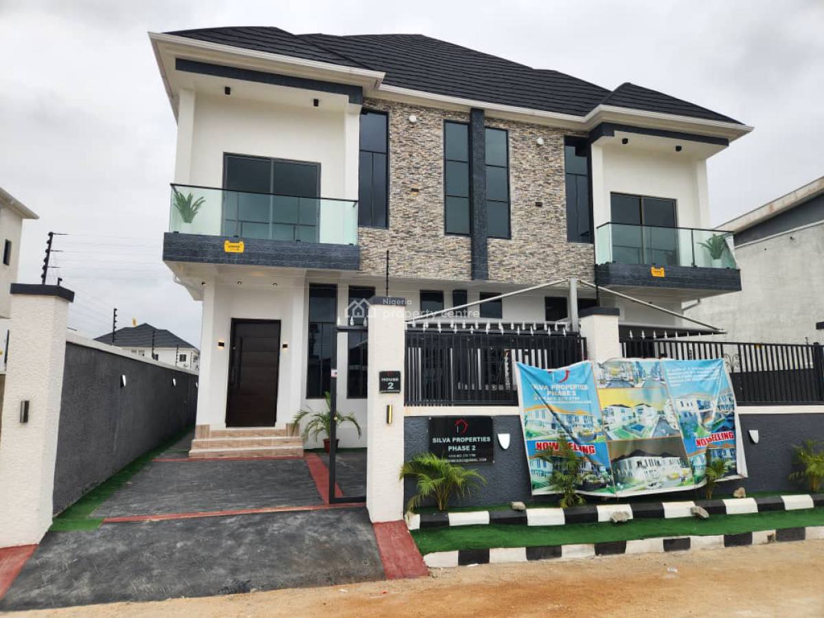 Finished 4 Bed Semi-detached Duplex with Bq️*, Ikota Lekki, Ikota, Lekki, Lagos, Semi-detached Duplex for Sale