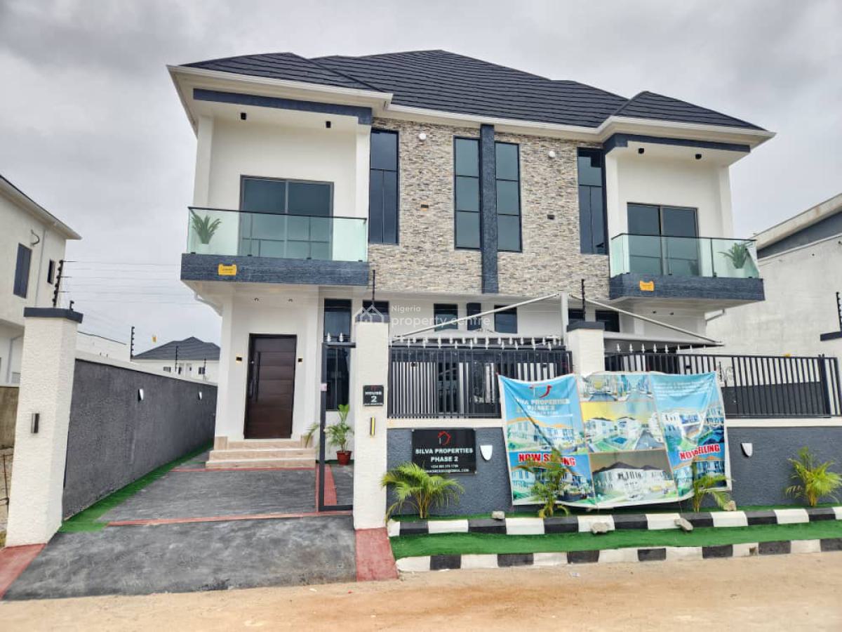Finished 4 Bed Semi-detached Duplex with Bq️*, Ikota Lekki, Ikota, Lekki, Lagos, Semi-detached Duplex for Sale