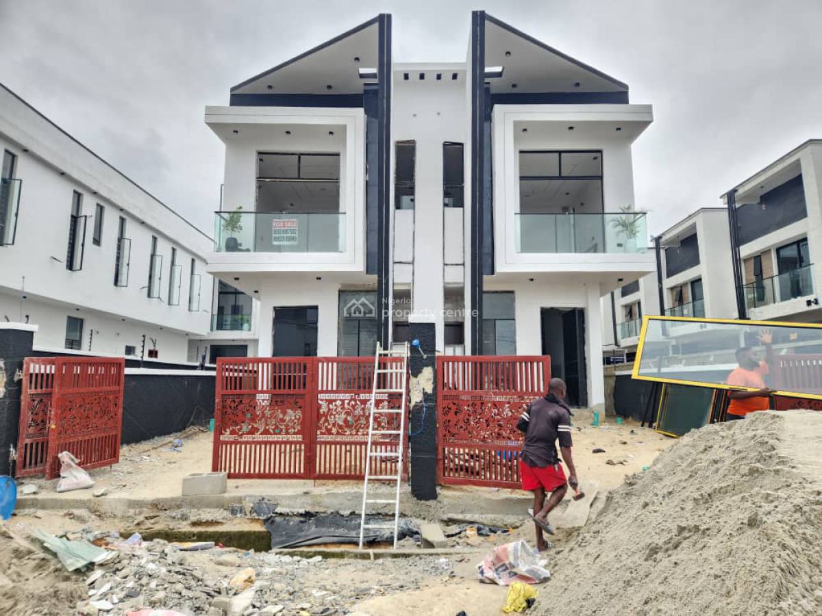 Finished 4 Bed Semi-detached Duplex with Bq️*, Ikota Lekki, Ikota, Lekki, Lagos, Semi-detached Duplex for Sale