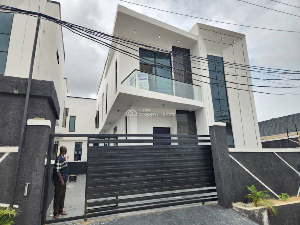 4 Bedroom Fully Detached Duplex with Bq, Ikota Lekki, Ikota, Lekki, Lagos, Detached Duplex for Sale