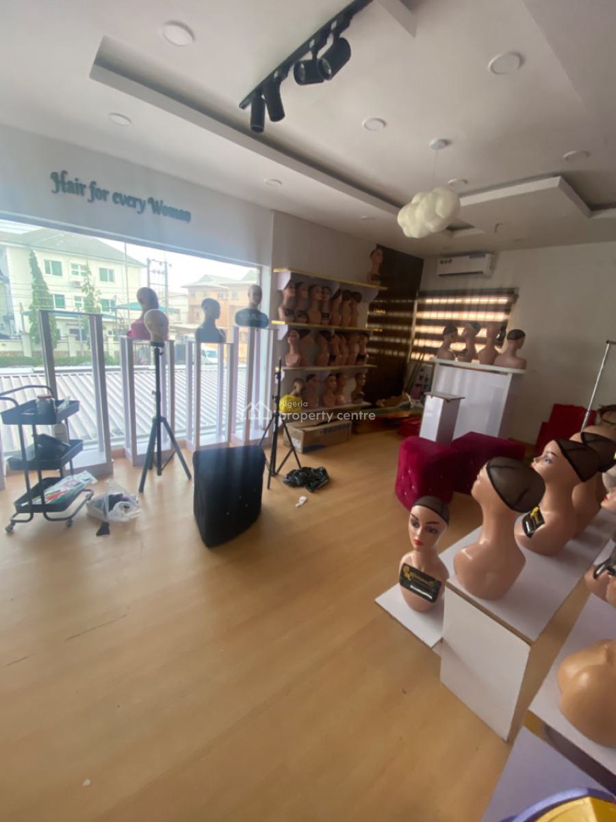 Shop Space Upstairs Facing Road at Adebayo Doherty Road Lekki Phase 1, Adebayo Doherty Road Lekki Phase 1, Lekki Phase 1, Lekki, Lagos, Shop for Rent
