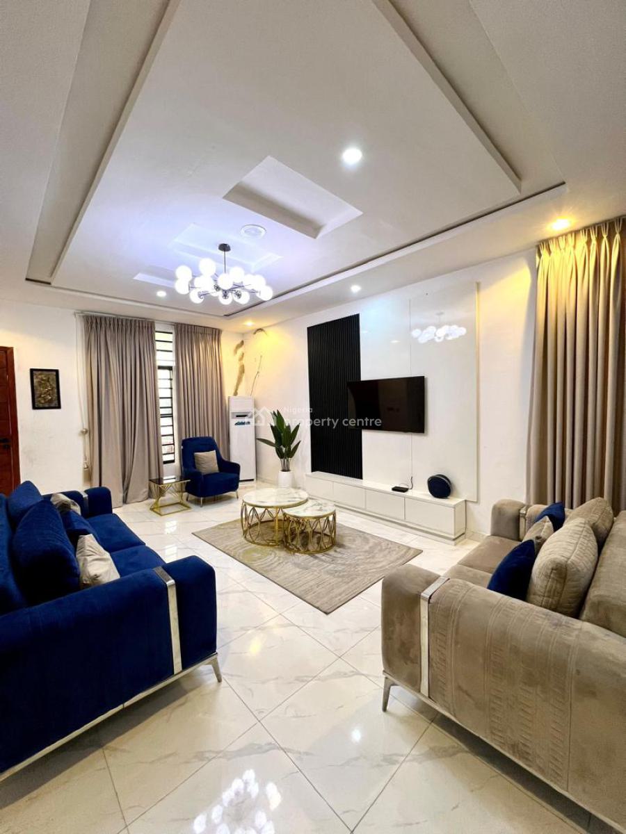 Furnished 4 Bed Terrace Duplex with Private Compound, Inverter and 10, Ilaje Ikota Lekki, Ikota, Lekki, Lagos, Terraced Duplex for Sale