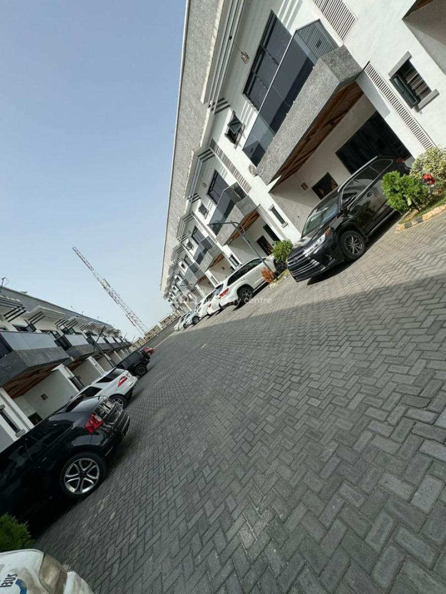 4bedroom Terraced Duplex, in a Serene Estate Behind Pinnock Beach, Osapa, Lekki, Lagos, Terraced Duplex for Rent