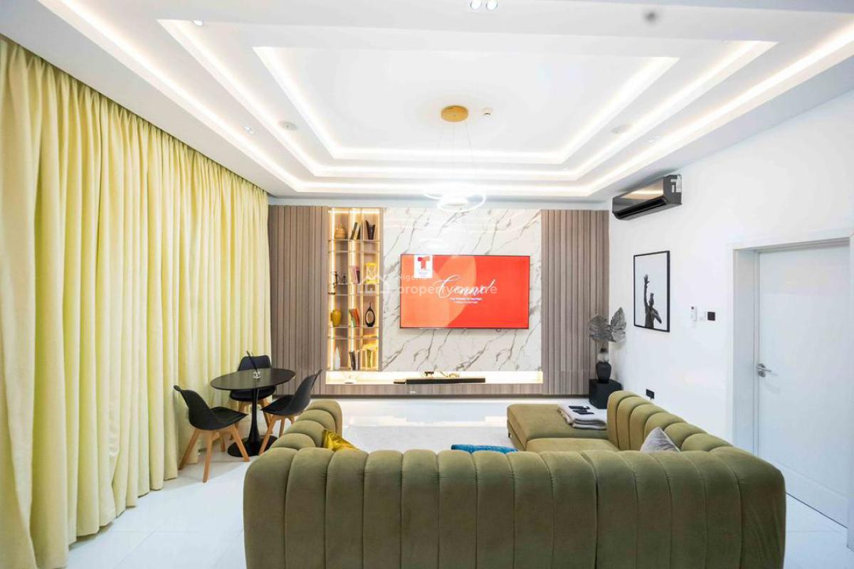4bedroom Terraced Duplex, in a Serene Estate Behind Pinnock Beach, Osapa, Lekki, Lagos, Terraced Duplex for Rent