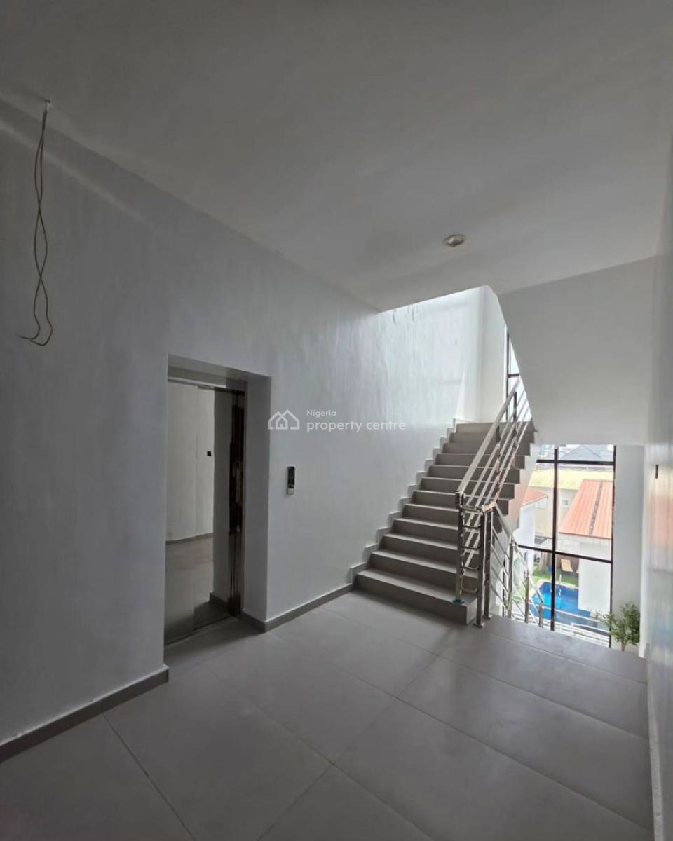 Very Cozy 3 Bedroom Apartment with Bq, Pool, Elevator and Gym, Lekki Phase 1, Lekki, Lagos, House for Rent