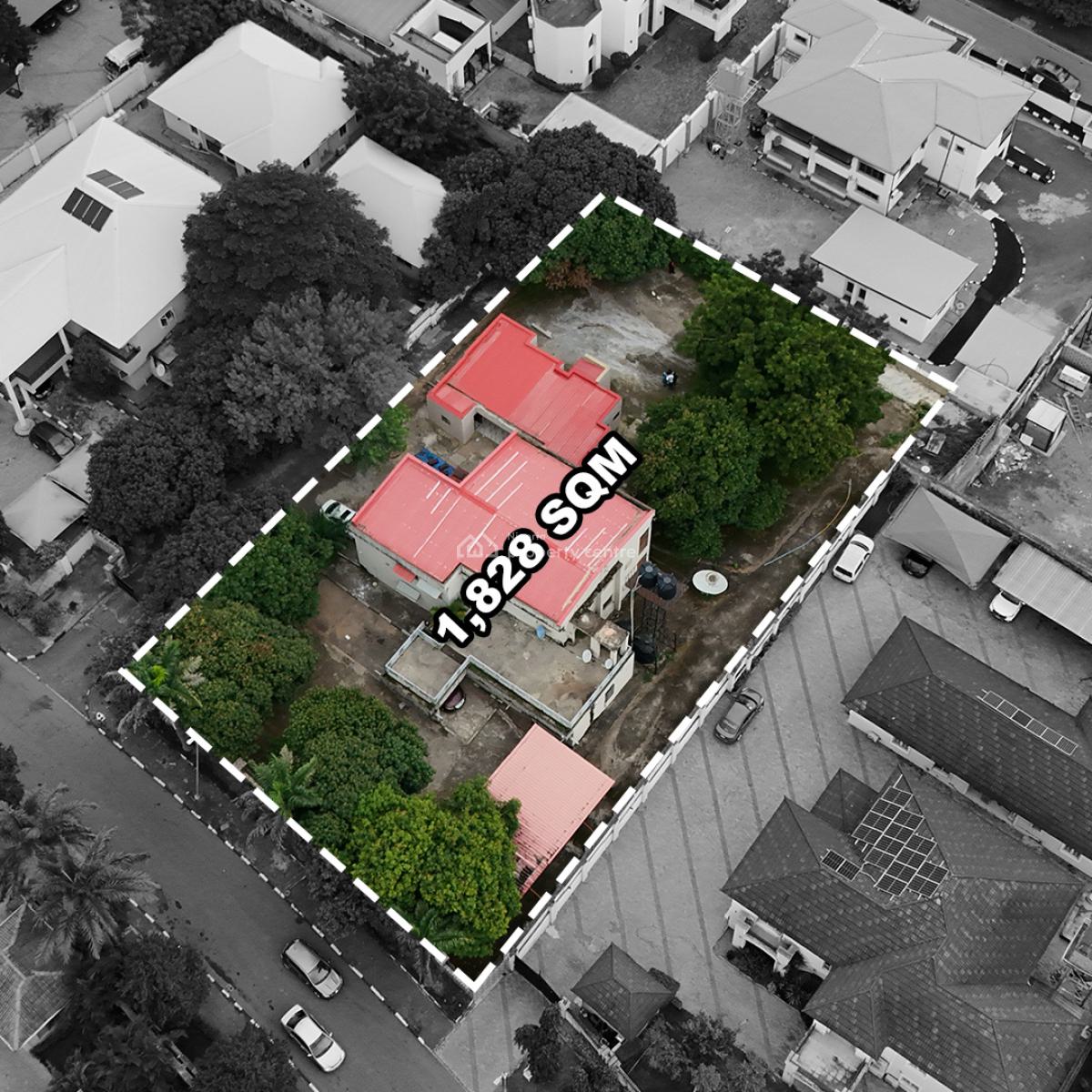 1,828 Sqm Land with Demolishable Structure, Asokoro District, Abuja, Residential Land for Sale