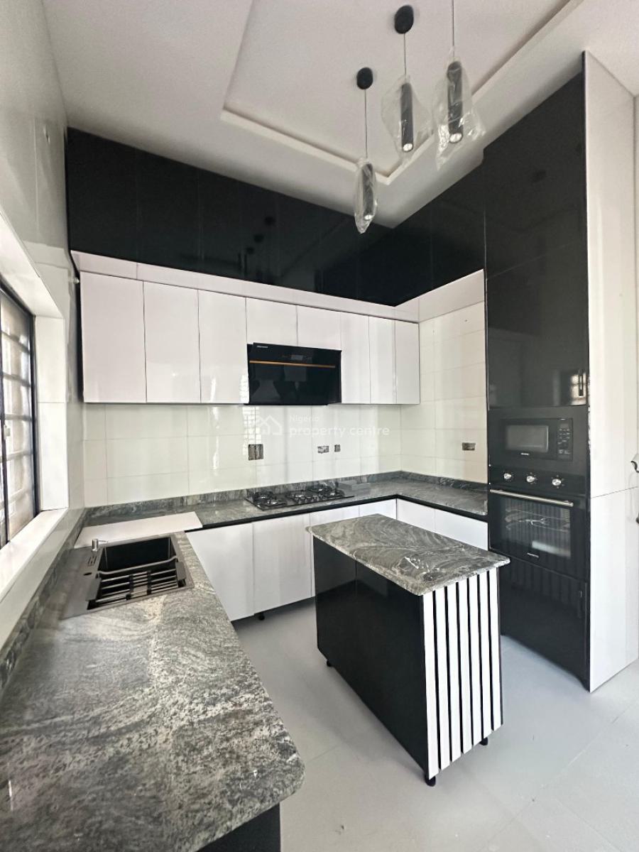 Elegant 4-bedroom Semi-detached Duplex with Bq, Ikota, Lekki, Lagos, Semi-detached Bungalow for Sale