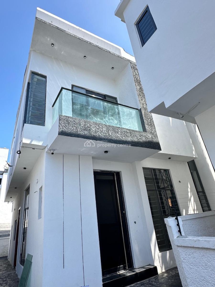 Elegant 4-bedroom Semi-detached Duplex with Bq, Ikota, Lekki, Lagos, Semi-detached Bungalow for Sale