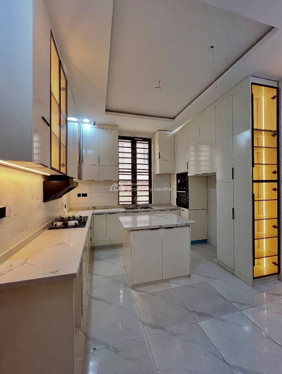 Contemporary 5 Bedroom Detached Duplex with Bq, Chevron, Lekki, Lagos, Detached Duplex for Sale