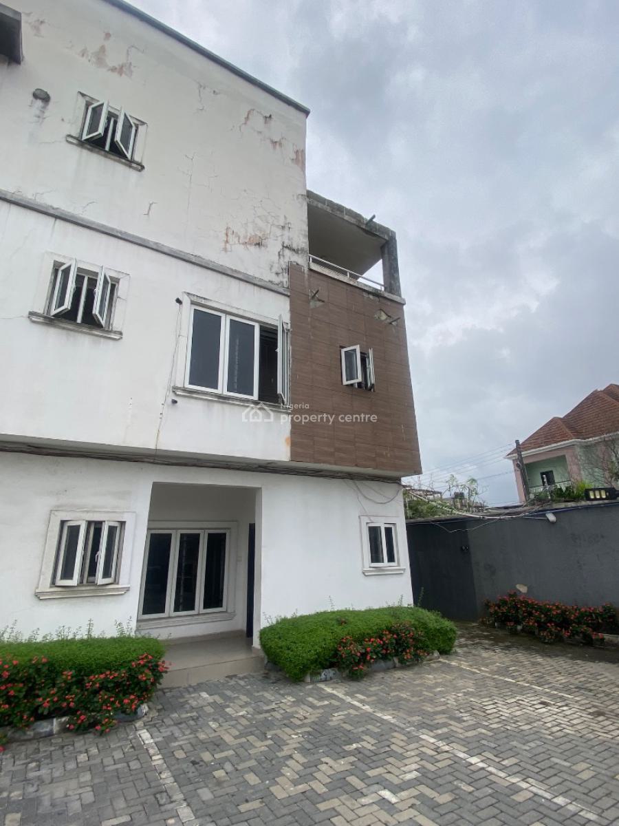 Lovely 3 Bedroom Terraced Duplex , Renovation Will Be Made, Chevron , in a Secured Estate, Lekki, Lagos, Terraced Duplex for Rent