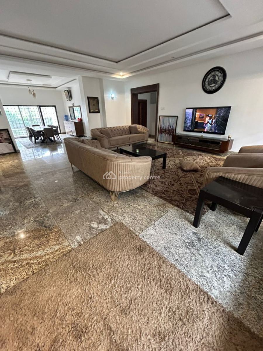 Well Built Smart 5 Bedroom Fully Detached Mansion with 4room Bq, Guzape Abuja Diplomatic Zone, Guzape District, Abuja, Detached Duplex for Sale