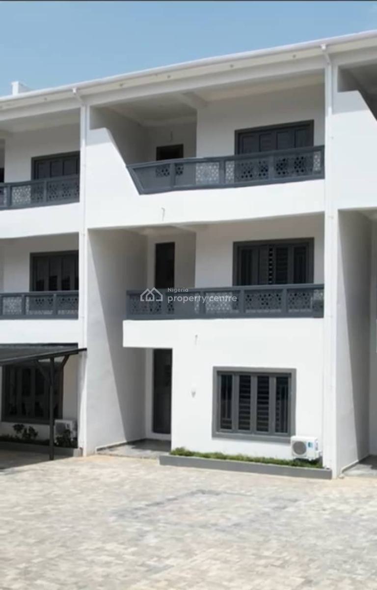 Luxury 4 Bedrooms Terraced Duplex with a Bq, Near The Court, Life Camp, Abuja, Terraced Duplex for Sale