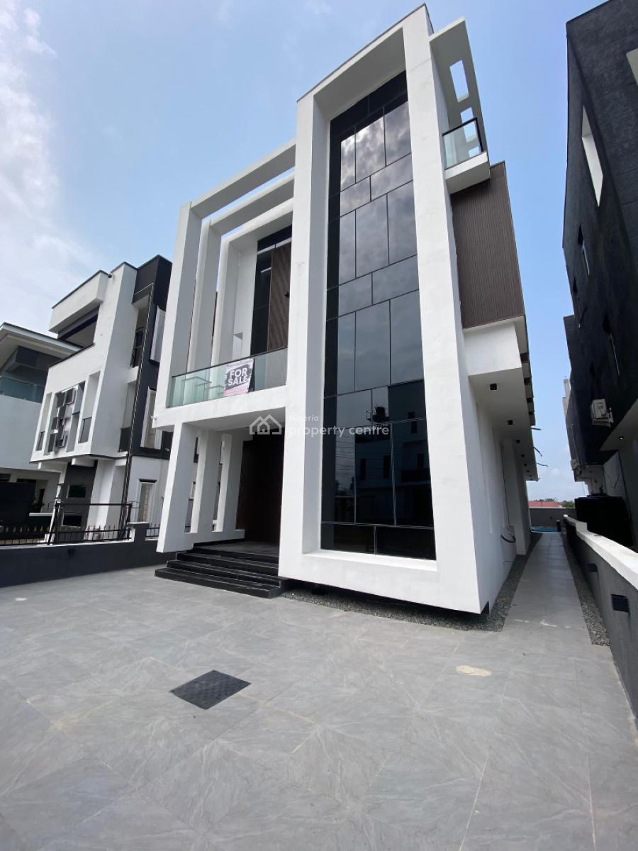 5 Bedroom Fully Detached Duplex with Bq, Pool, Penthouse, Lake View Estate, Lekki, Lagos, Detached Duplex for Sale