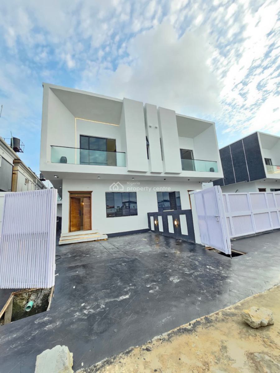 Luxury Contemporary 4 Bedroom Deluxe Detached Duplex with Bq, Orchid, Lekki, Lagos, House for Sale