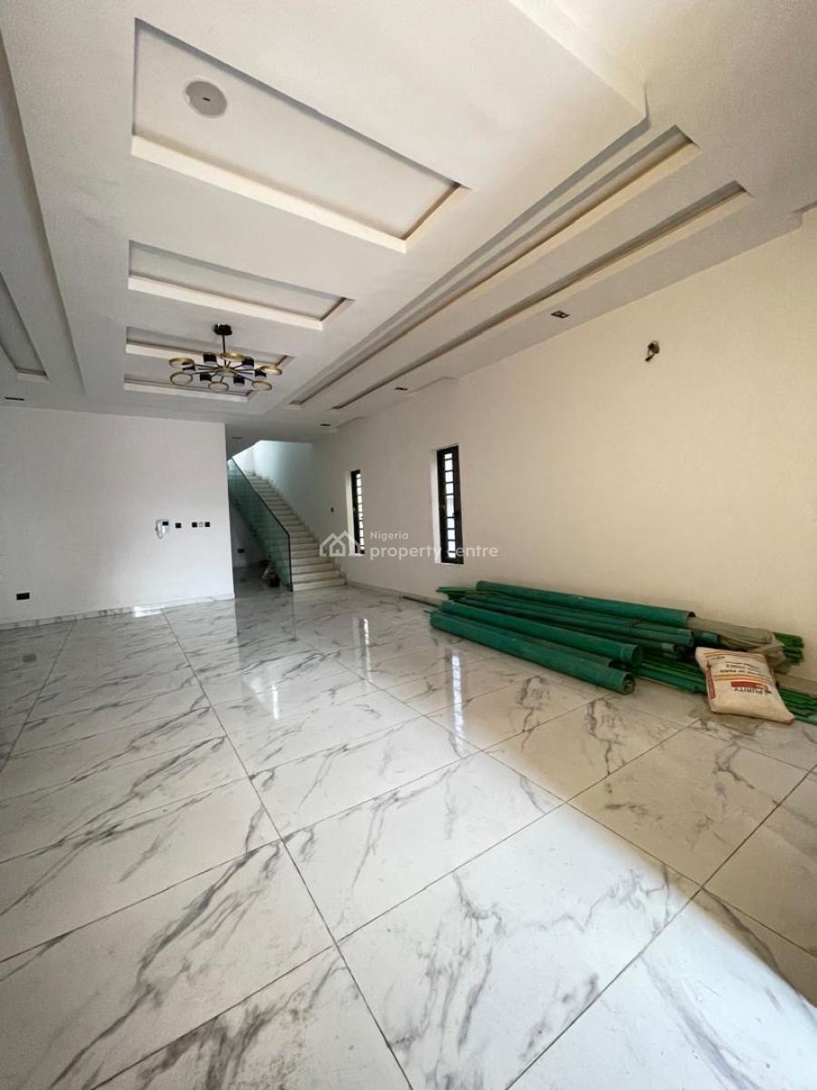 Spacious 5 Bedroom Fully Detached Duplex with Bq, Osapa, Lekki, Lagos, Detached Duplex for Sale