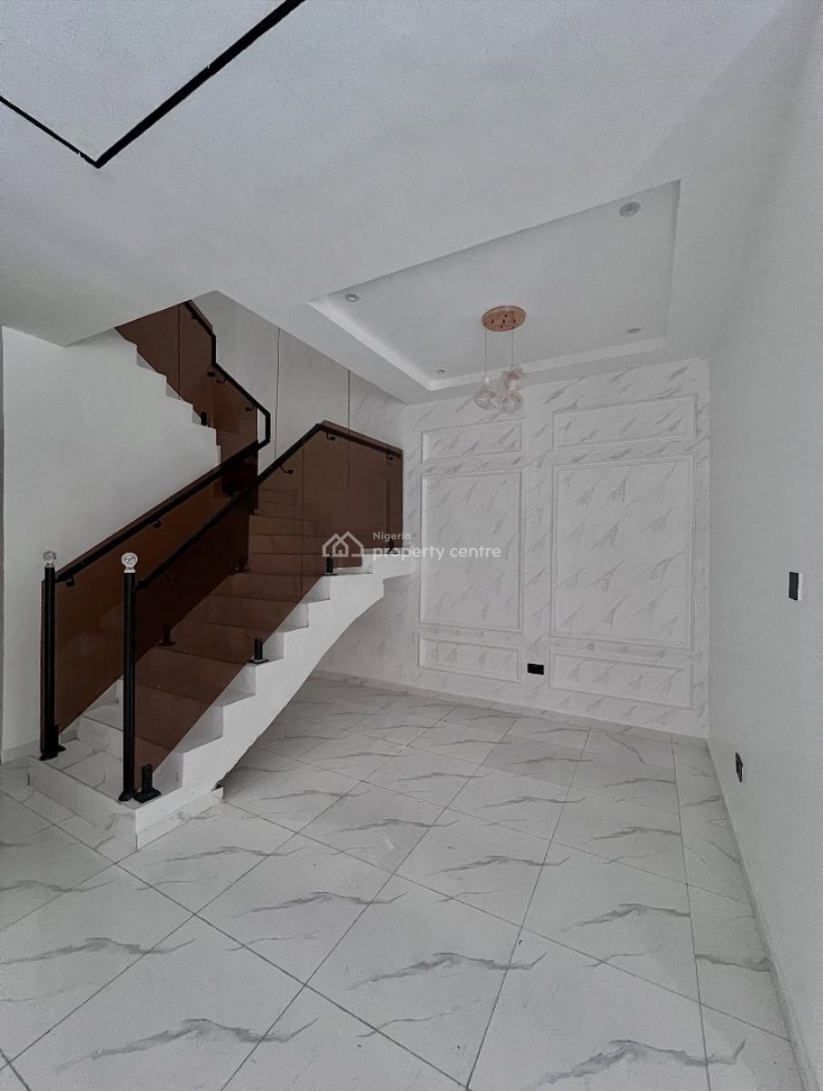 Lovely 4 Bedroom Semi Detached Duplex with a Bq, Chevron, Lekki, Lagos, Semi-detached Duplex for Sale