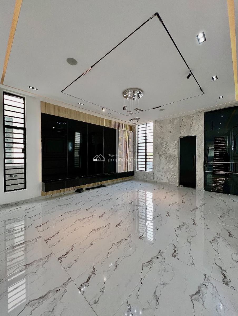 Contemporary 5 Bedroom Detached Duplex with Bq, Chevron, Lekki, Lagos, Detached Duplex for Sale