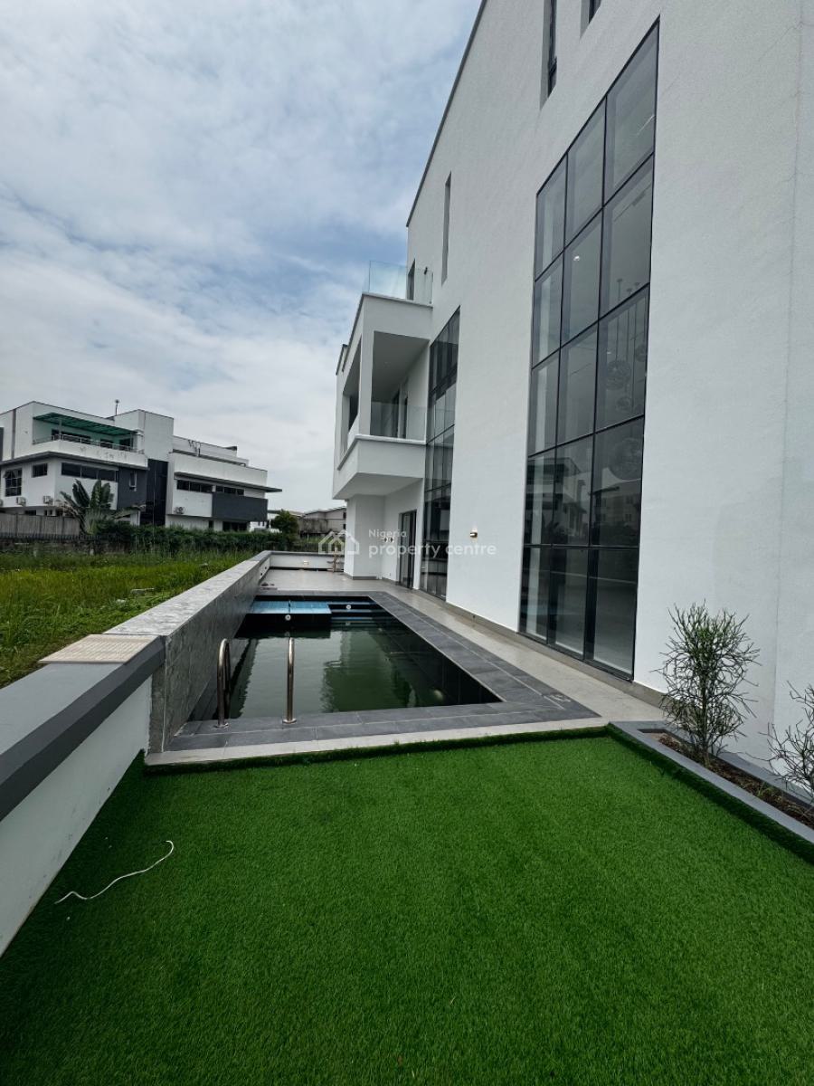 Standard, Spacious and Luxurious 5bed with 2bq, Elevator and Pool, Pinnock Beach Estate, Osapa, Lekki, Lagos, Detached Duplex for Sale