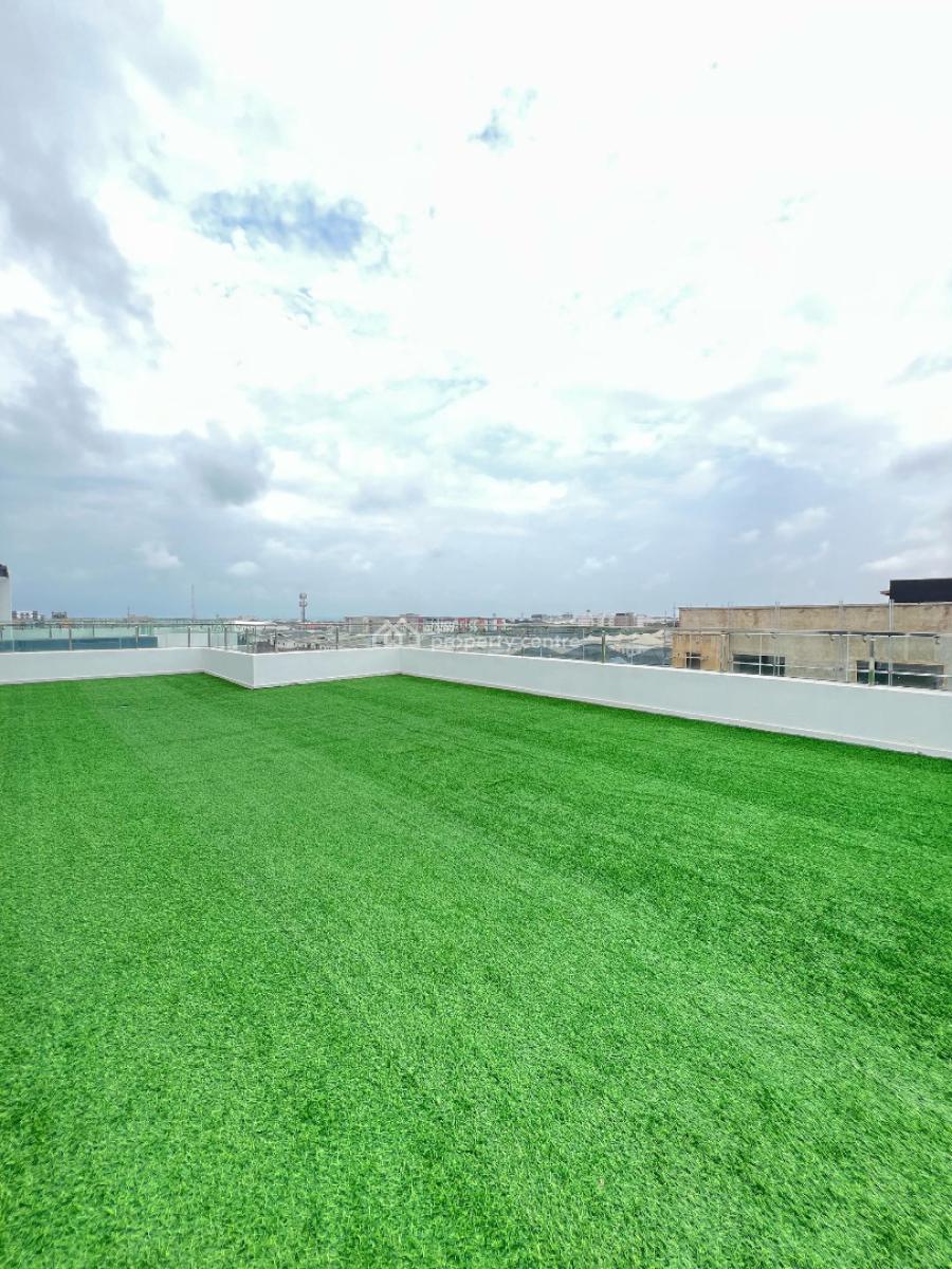 Neat 4 Bedroom Terrace Penthouse with Swimming Pool, Gym and Elevator, Well Built Home for Family, Ikate, Lekki, Lagos, Terraced Duplex for Sale