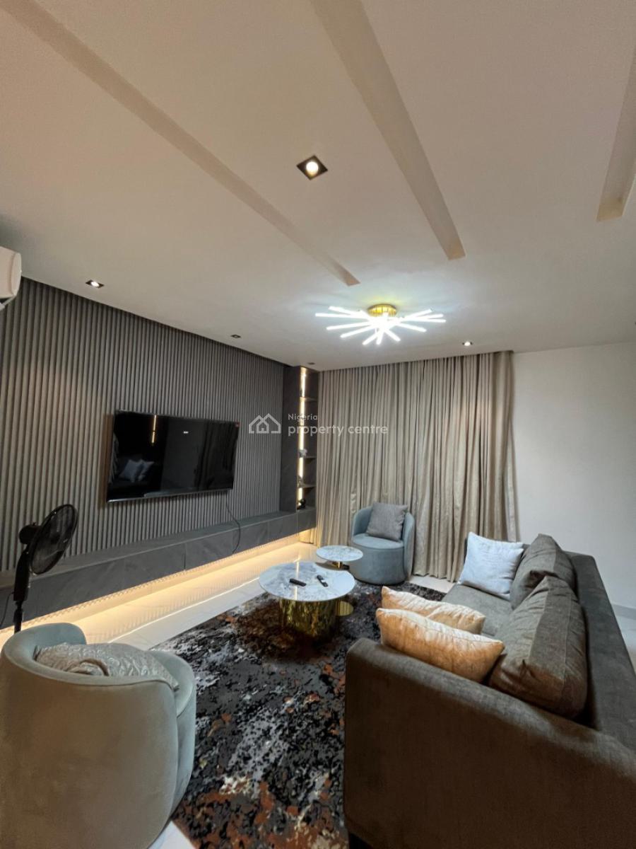 Luxury Serviced and Furnished 4 Bedroom Maisonette with a Room Bq, Lekki Phase 1, Lekki, Lagos, Terraced Duplex for Rent