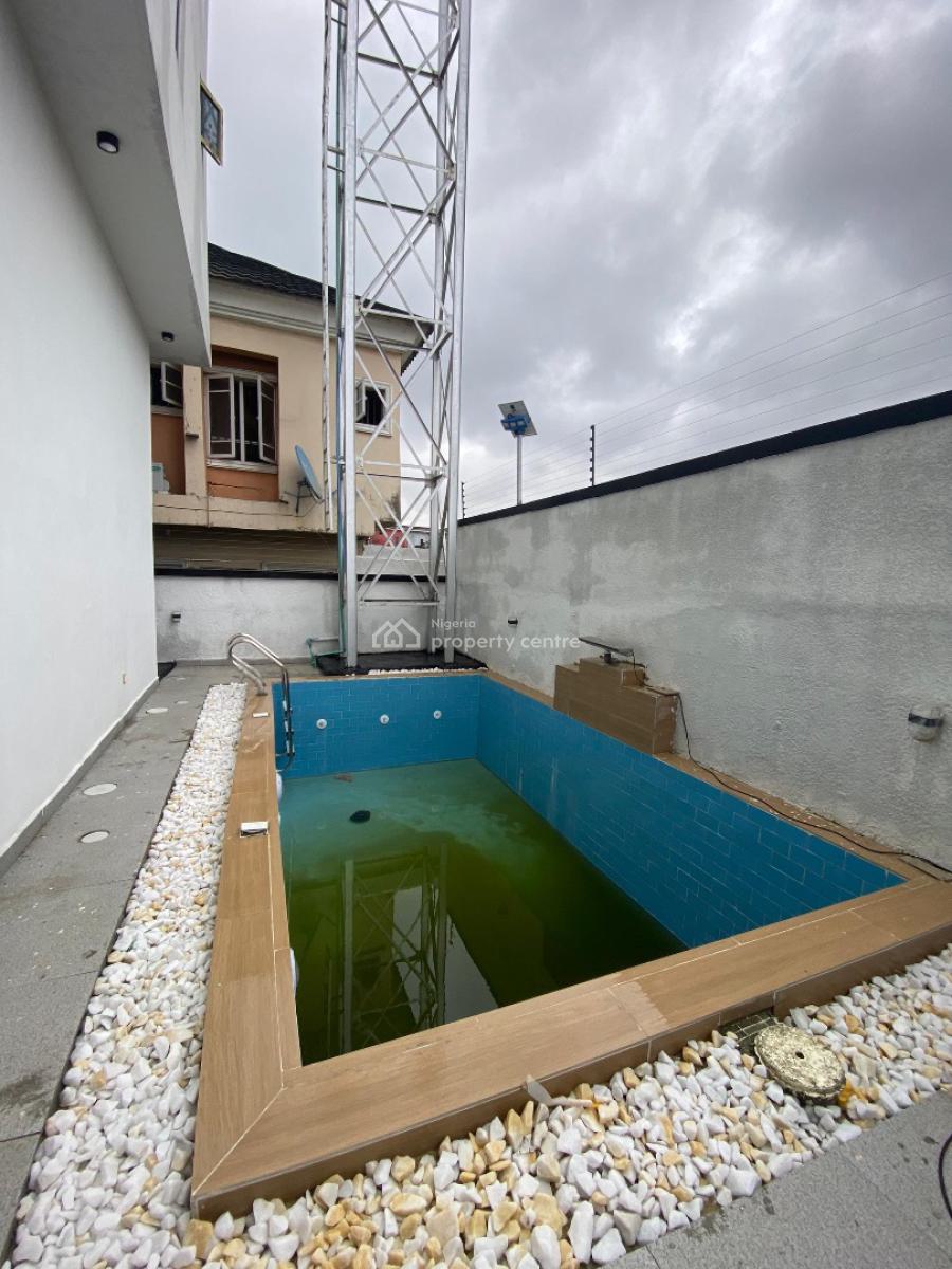 Extremely Spacious & Luxurious 6 Bedroom Fully Detached Duplex & Bq, Located in a Secured Estate with a Good Access Road Pool,elevator,, Ikota, Lekki, Lagos, House for Sale