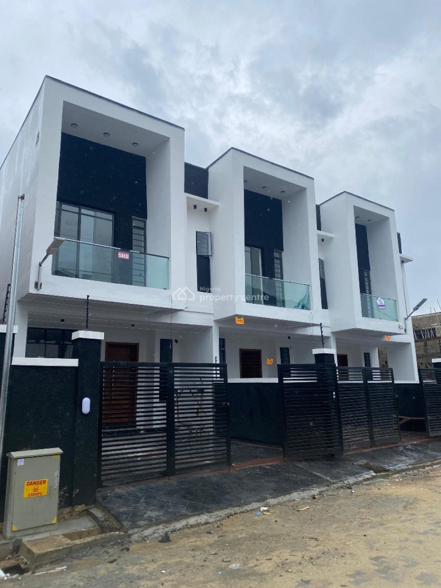 Lovely and Aesthetically Pleasing 4 Bedroom Duplex with a Bq, Ikota, Lekki, Lagos, House for Sale