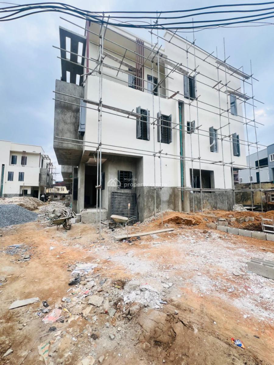 Nicely Built 5 Bedroom Terrace Duplex Plus Bq, Pool, Study, Gym, Ikeja Gra, Ikeja, Lagos, Terraced Duplex for Sale