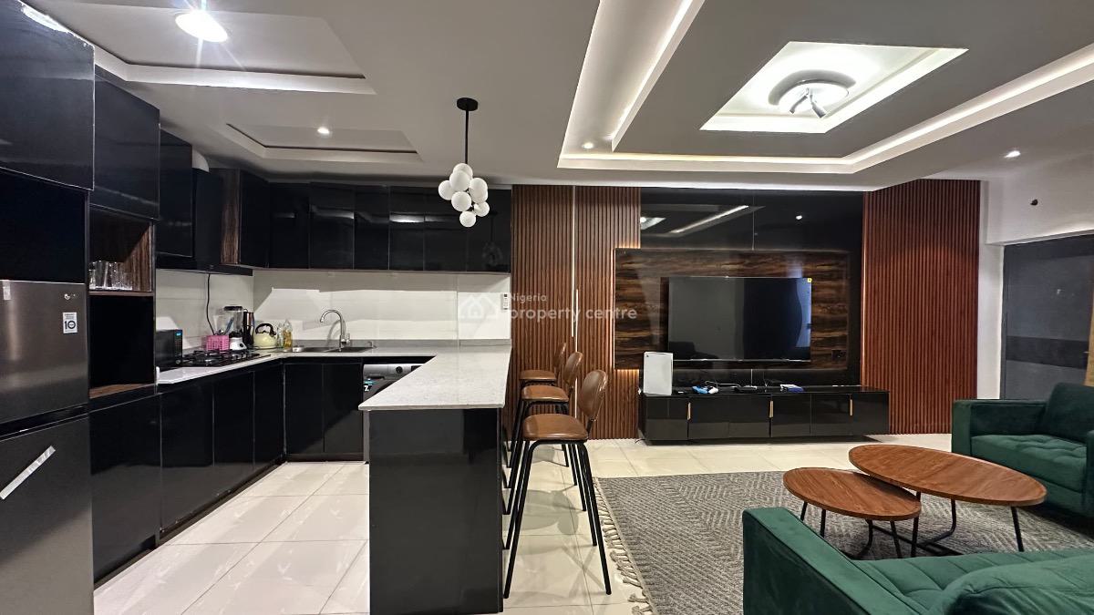 Exquisite 3 Bedroom Apartment with Ps5, Spar Road, Ikate, Lekki, Lagos, Flat / Apartment Short Let