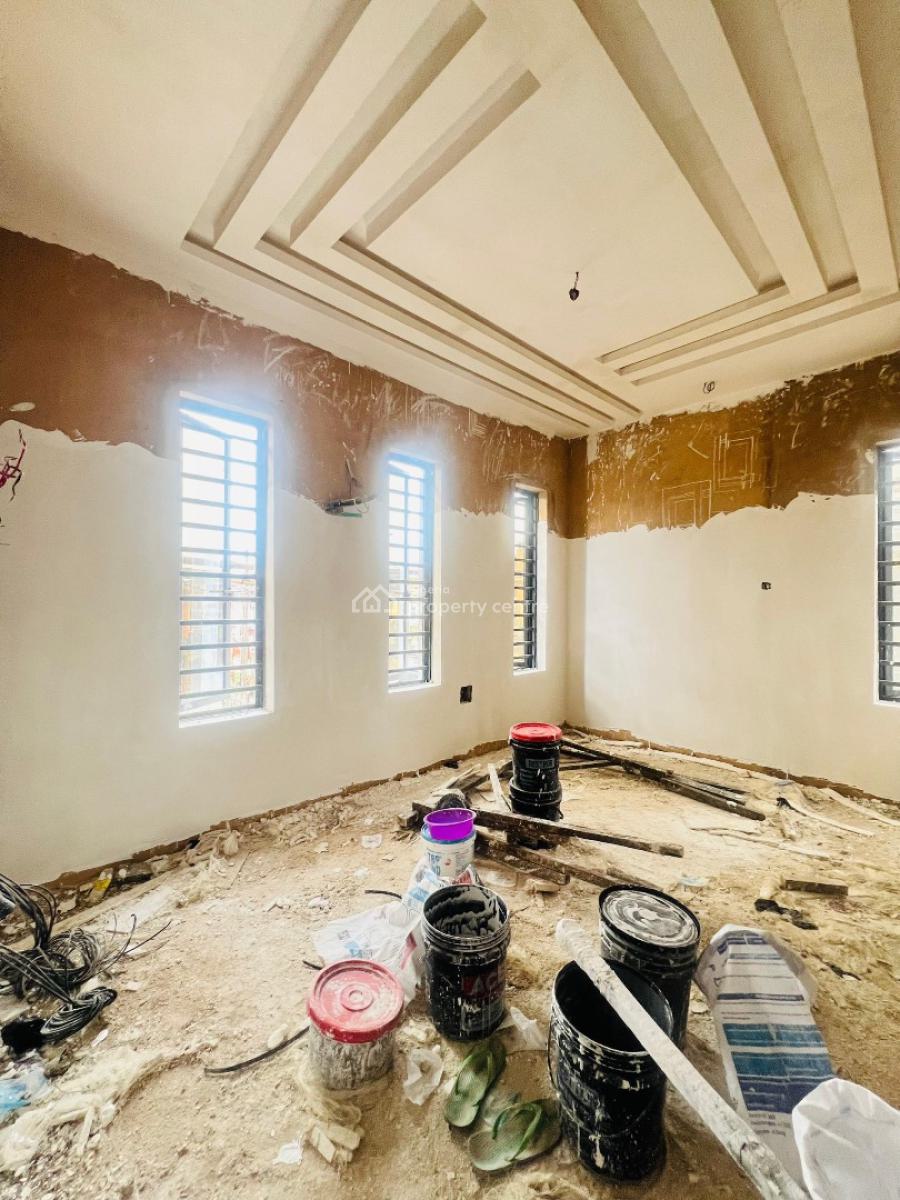 Superb 4 Bedroom Semi Detached Duplex with Modern Facilities (carcass), Fantastic 4 Bedroom Semi Detached Duplex with Modern Facilities, Surulere, Lagos, Semi-detached Duplex for Sale