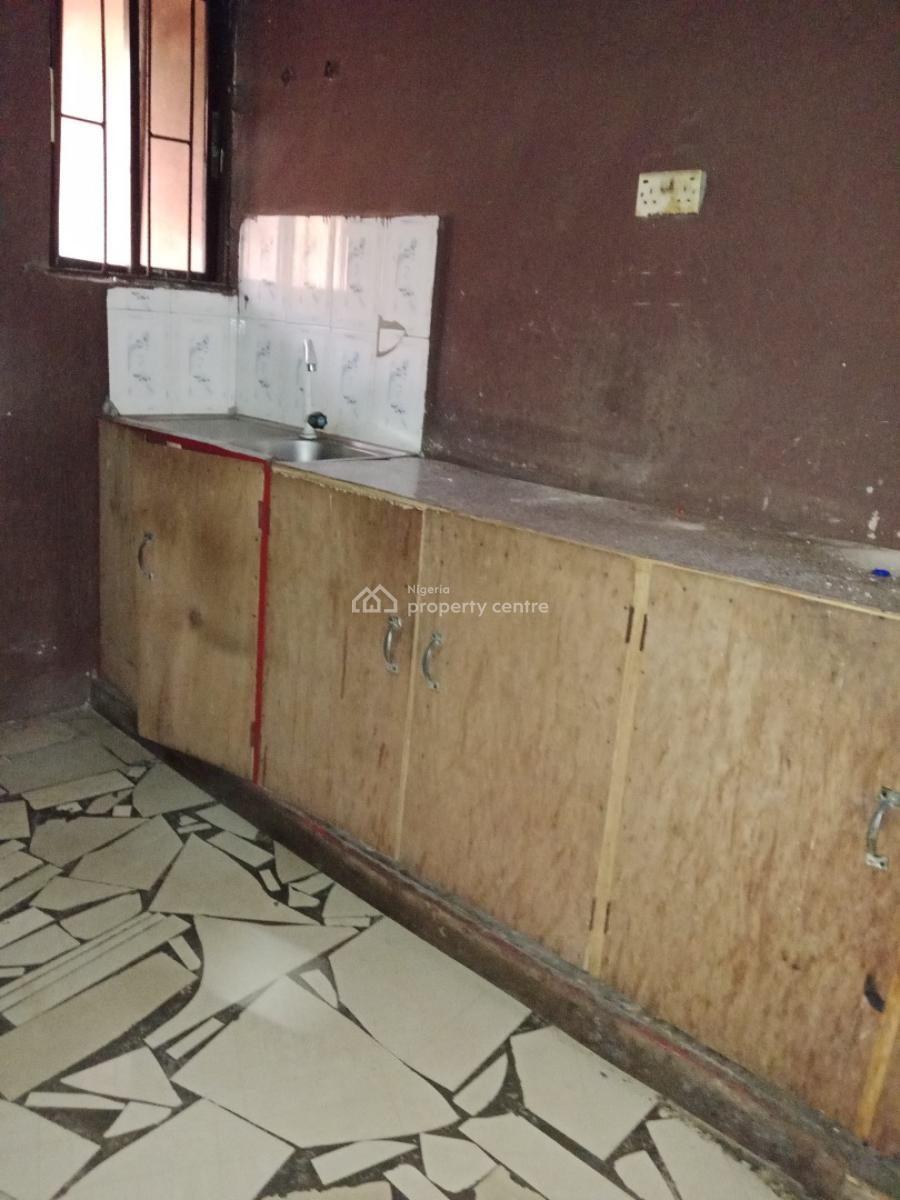 Clean 2 Bedroom Flat in a Decent Environment, Haruna, Ogba, Ikeja, Lagos, Flat / Apartment for Rent