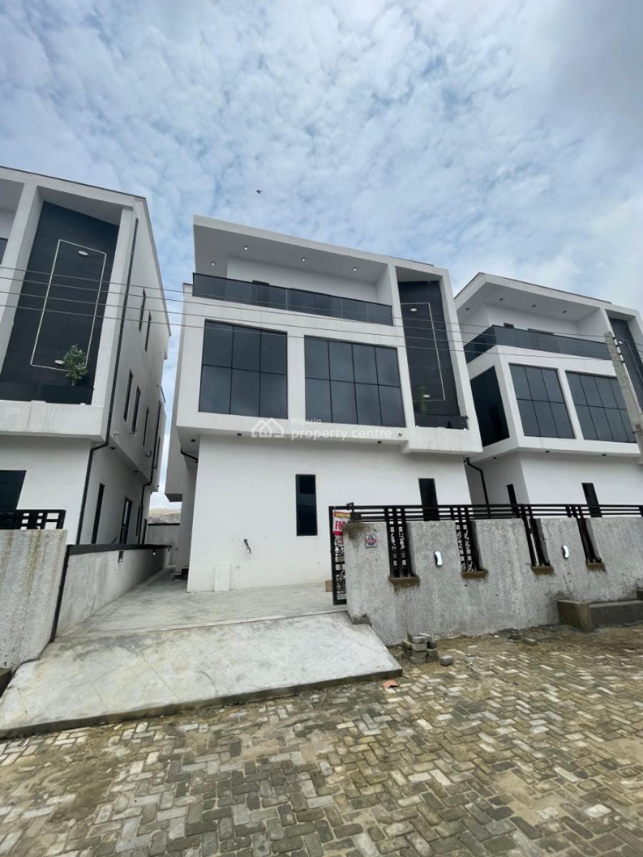 Brand New 5 Bedroom Fully Detached Duplex with a Room Bq, Ajah, Lagos, Detached Duplex for Sale