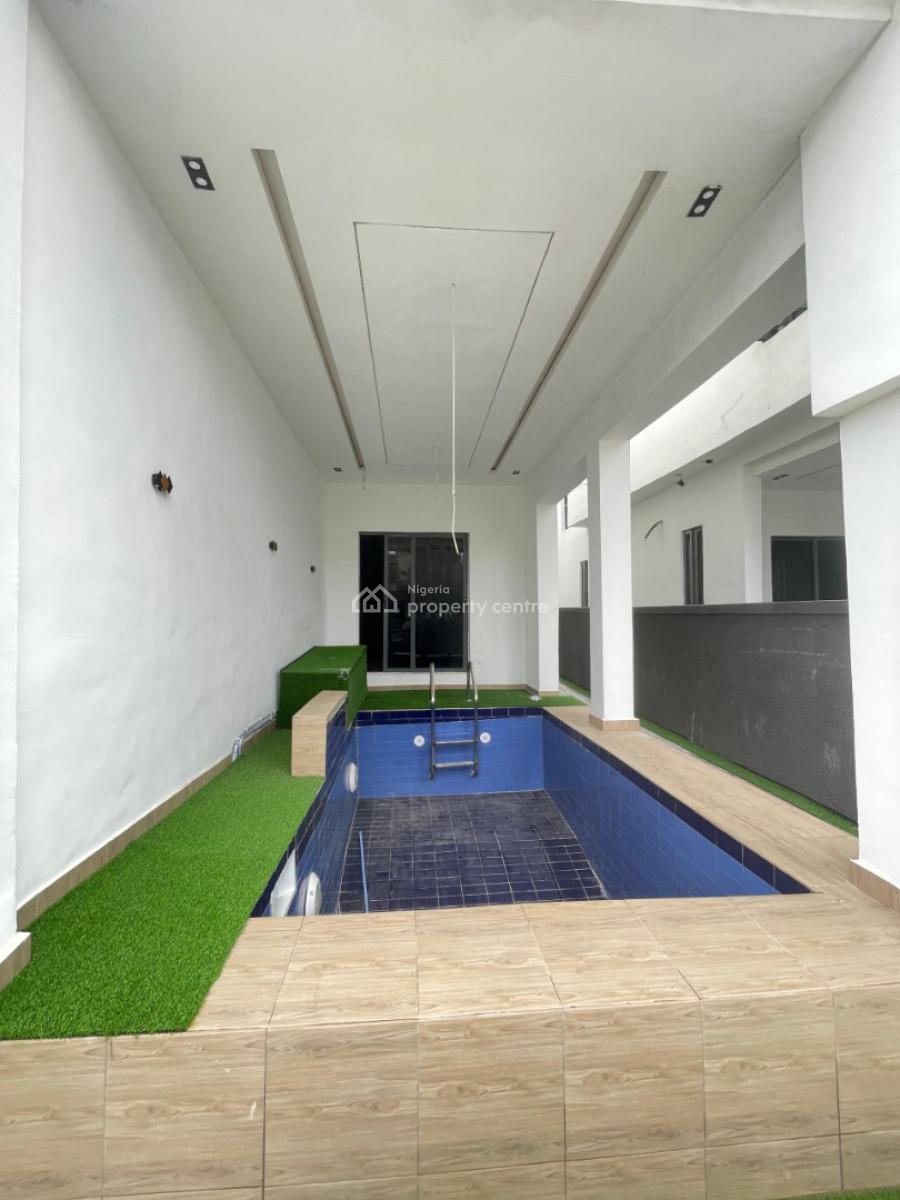 Brand New 5 Bedroom Detached Duplex W/bq, Swimming Pool, Ante Room, Ajah, Lagos, Detached Duplex for Sale