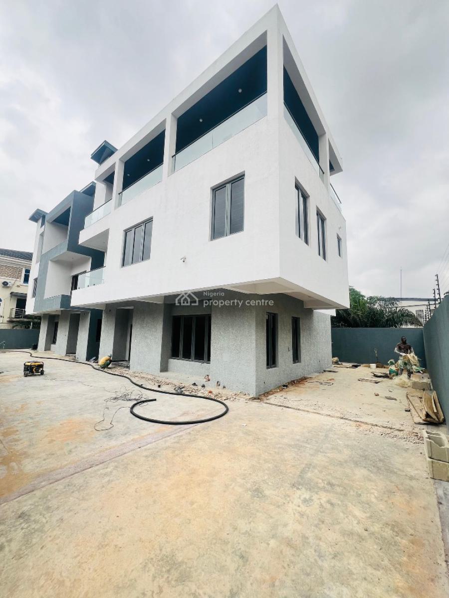 Elegant 5-bedroom Semi-detached Duplex with Bq + Private Office Space, Superb 5 Bedroom Semi Detached Duplex with Modern Facilities, Ikeja Gra, Ikeja, Lagos, Semi-detached Duplex for Sale