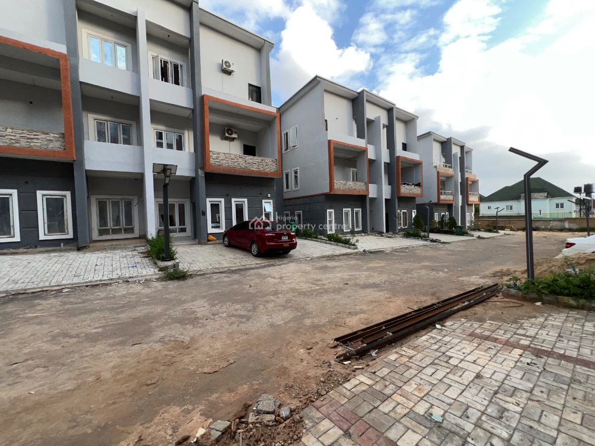Brand New Luxuriously Finished 4-bedroom Terrace Triplex with Bq, Kukwaba, Abuja, Terraced Duplex for Sale