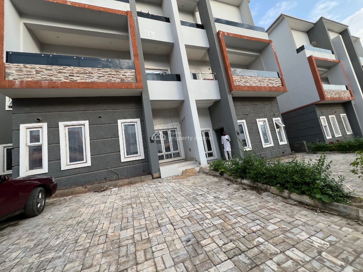 Brand New Luxuriously Finished 4-bedroom Terrace Triplex with Bq, Kukwaba, Abuja, Terraced Duplex for Sale