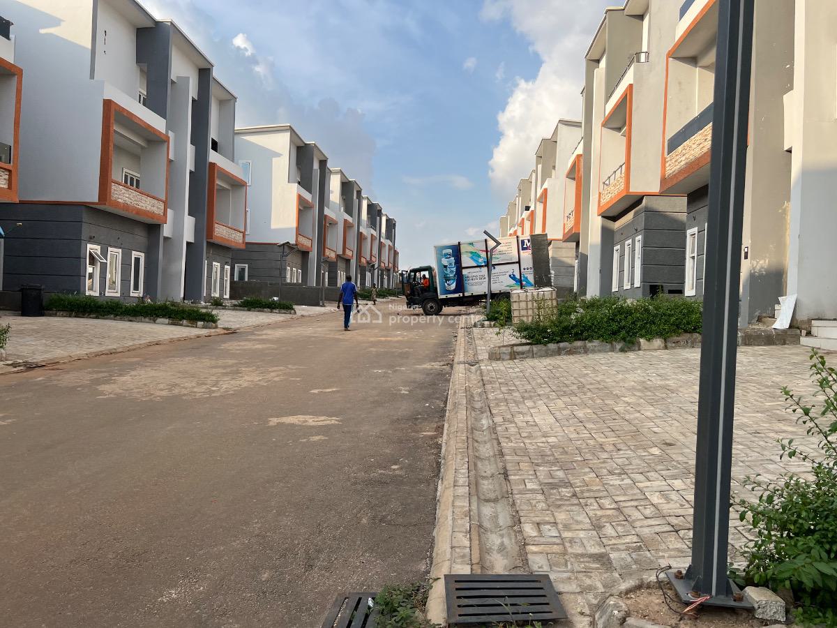 Brand New Luxuriously Finished 4-bedroom Terrace Triplex with Bq, Kukwaba, Abuja, Terraced Duplex for Sale