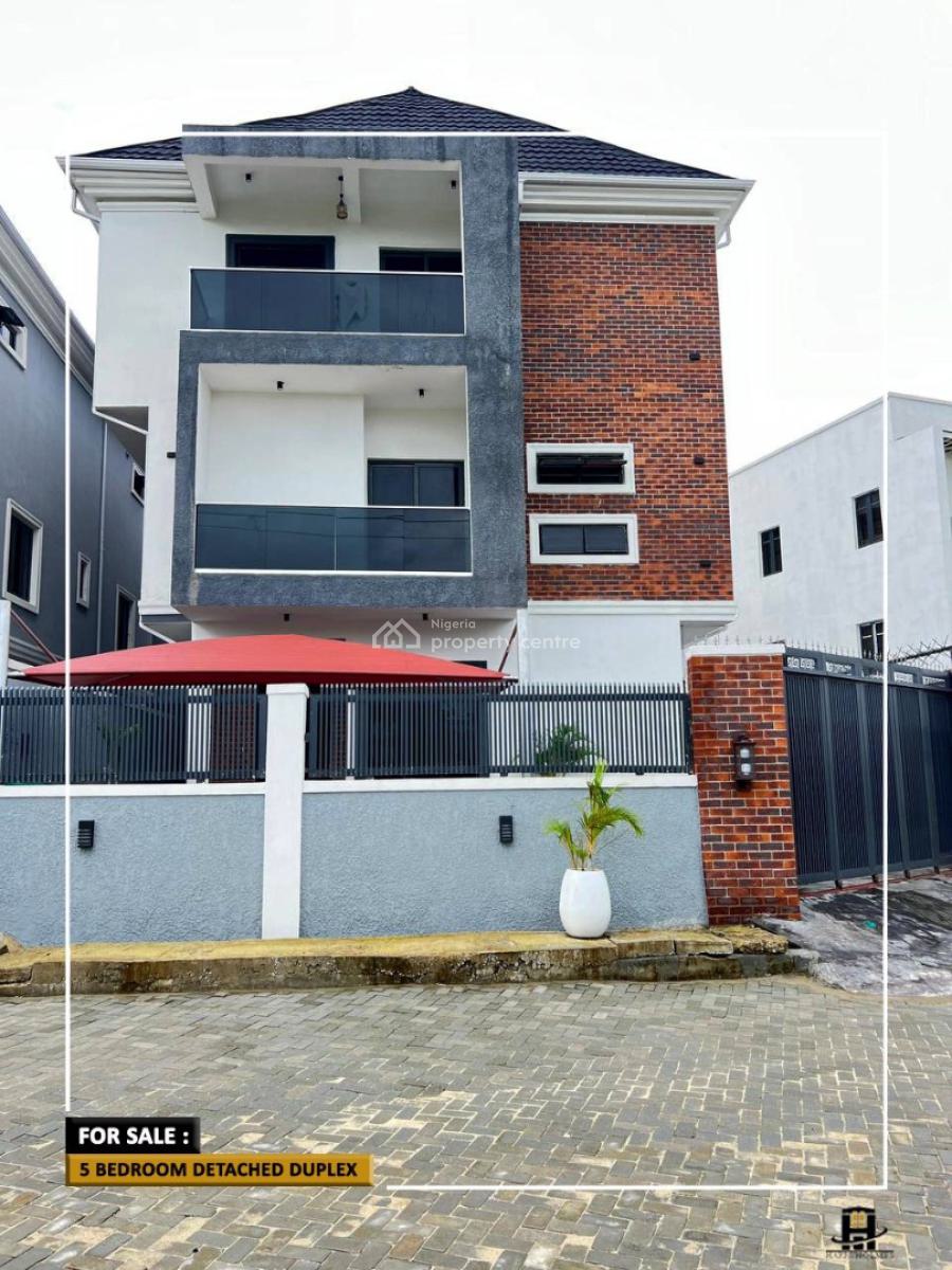 Lovely 5 Bedroom Fully Detached + Bq, Ikate, Lekki, Lagos, House for Sale