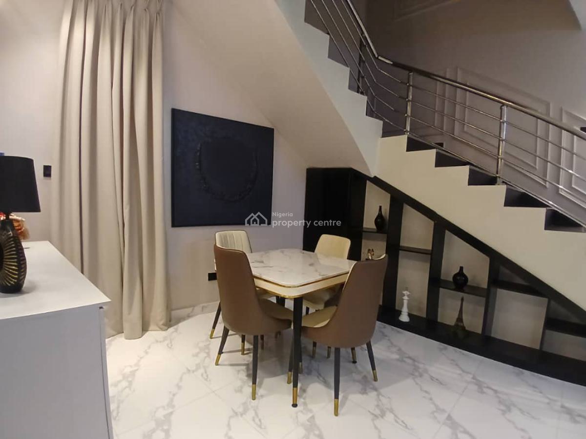 Furnished Serviced Luxury 4 Bedroom Terace Duplex+ C of O, Water Plant, Lagos Business School, Abraham Adesanya, Lekki Phase 2, Lekki, Lagos, Terraced Duplex for Sale