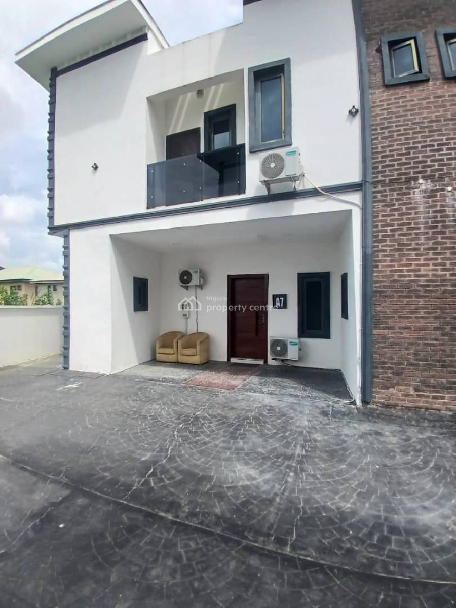 Furnished Serviced Luxury 4 Bedroom Terace Duplex+ C of O, Water Plant, Lagos Business School, Abraham Adesanya, Lekki Phase 2, Lekki, Lagos, Terraced Duplex for Sale