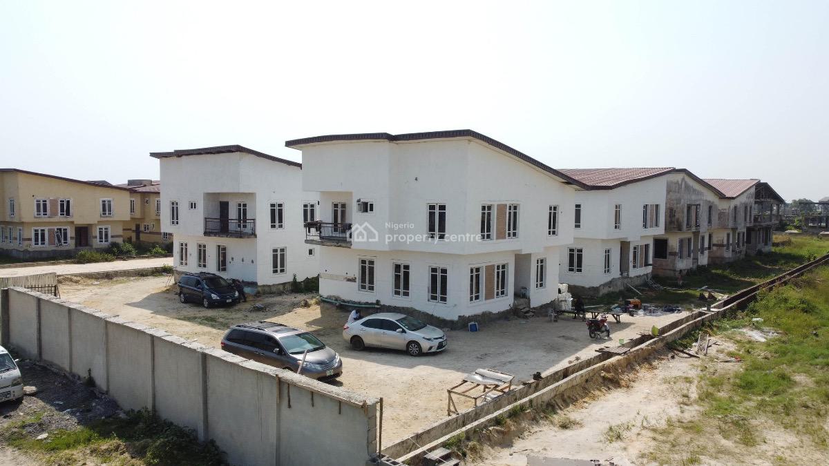 4 Bedroom Fully Detached Duplex (carcass), Off Monastery Road, Sangotedo, Ajah, Lagos, Detached Duplex for Sale