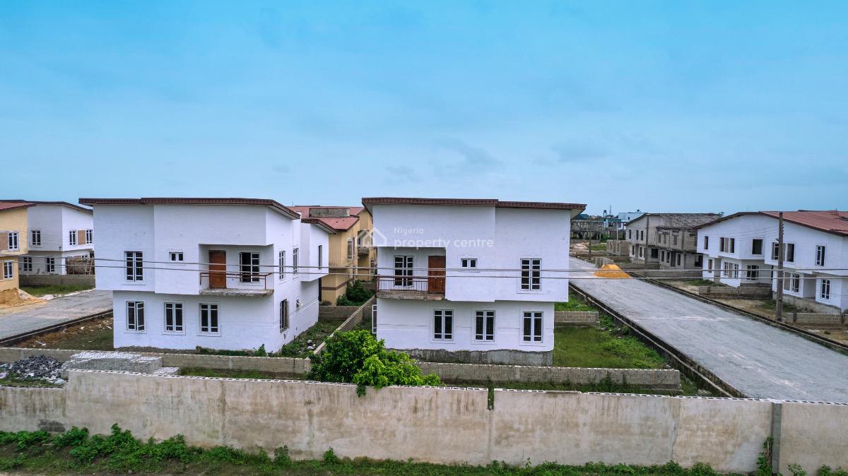 4 Bedroom Fully Detached Duplex Carcass, Off Monastery Road, Sangotedo, Ajah, Lagos, Detached Duplex for Sale