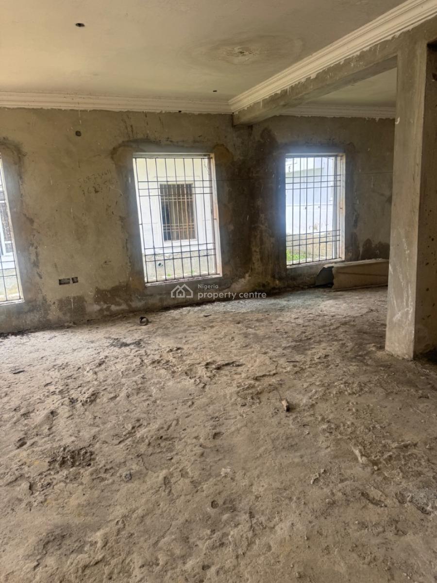 4 Bedroom Fully Detached Duplex Carcass, Off Monastery Road, Sangotedo, Ajah, Lagos, Detached Duplex for Sale