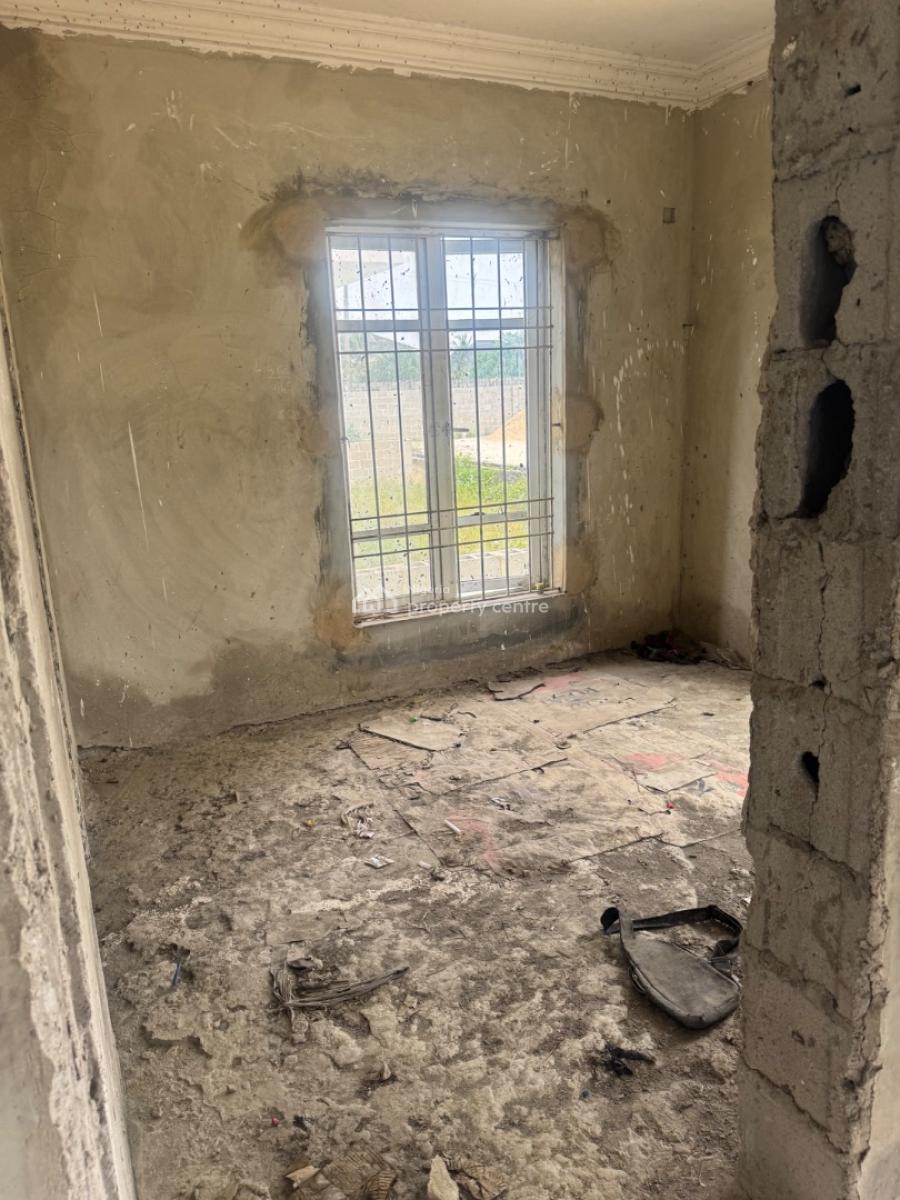 4 Bedroom Fully Detached Duplex Carcass, Off Monastery Road, Sangotedo, Ajah, Lagos, Detached Duplex for Sale