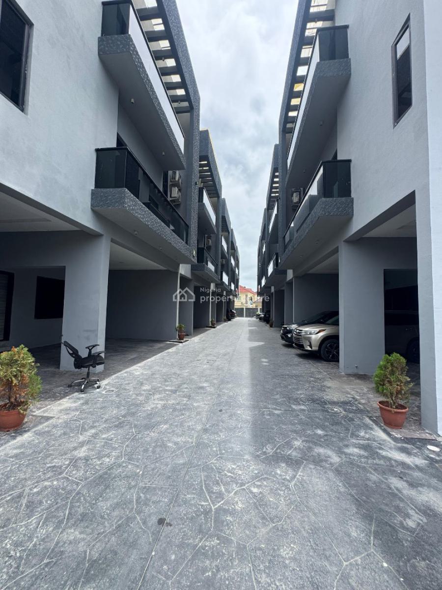 Aesthetically Pleasing 4 Bedroom Terrace Duplex with a Pool, Ologolo, Lekki, Lagos, House for Sale