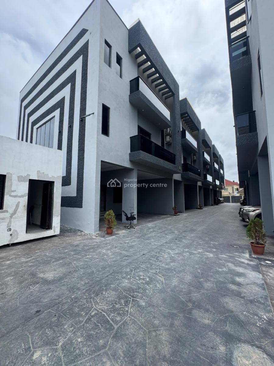 Aesthetically Pleasing 4 Bedroom Terrace Duplex with a Pool, Ologolo, Lekki, Lagos, House for Sale