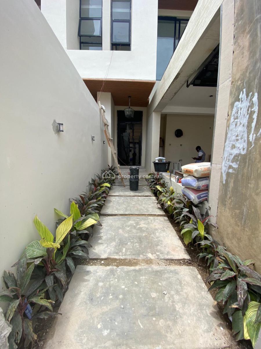 Newly Built & Luxurious 4 Bedroom Semi Detached Duplex with a Bq,pool, Ologolo, Lekki, Lagos, House for Sale